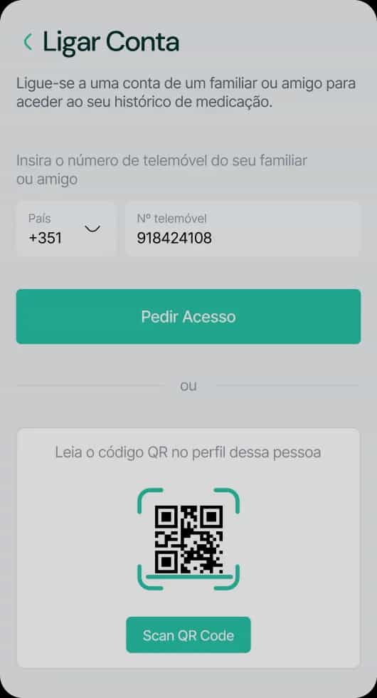 Associating a colleague's account